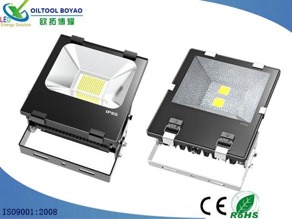 CREE-XTE/Bridgelux45mil Fins LED flood 100W