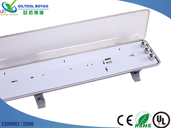 2ft 4ft 5ft vapor tri proof fixture for 3PCS LED tube